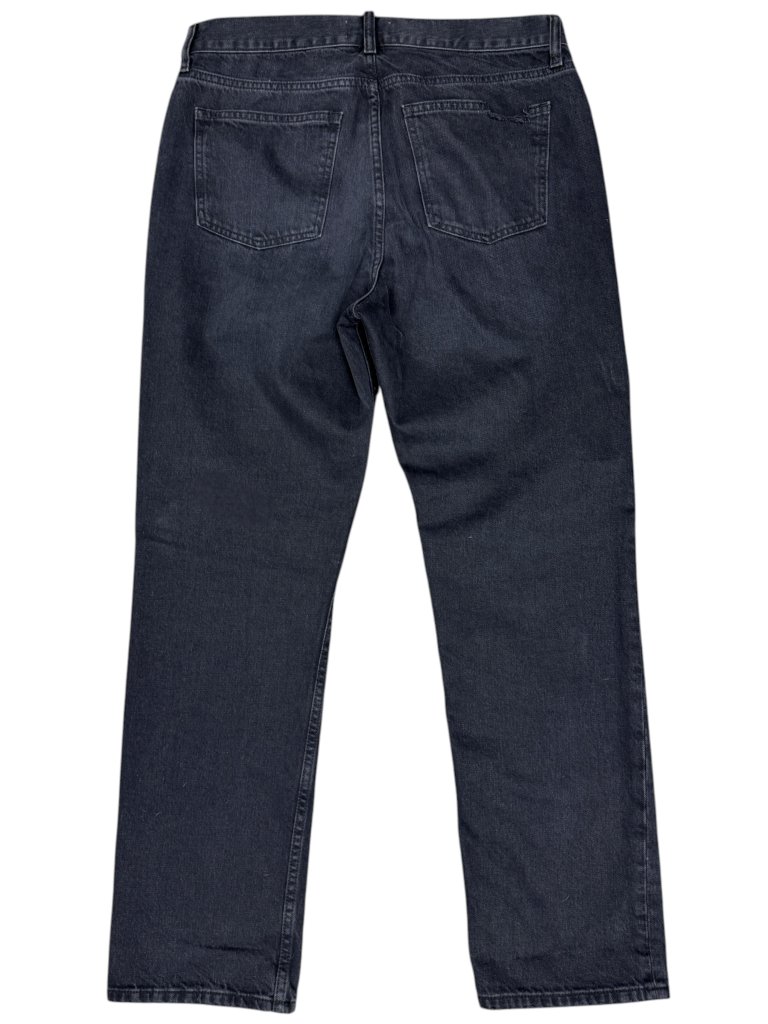 Nuuds Women's Euc The Straight Curvy Fit Button Fly Jeans | Size 28 — image 6 of 8